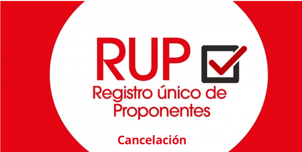 Trámite de Cancelación de RUP - Image 2