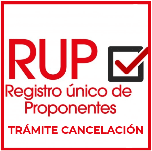 Trámite de Cancelación de RUP