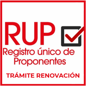 Trámite de Renovación del RUP